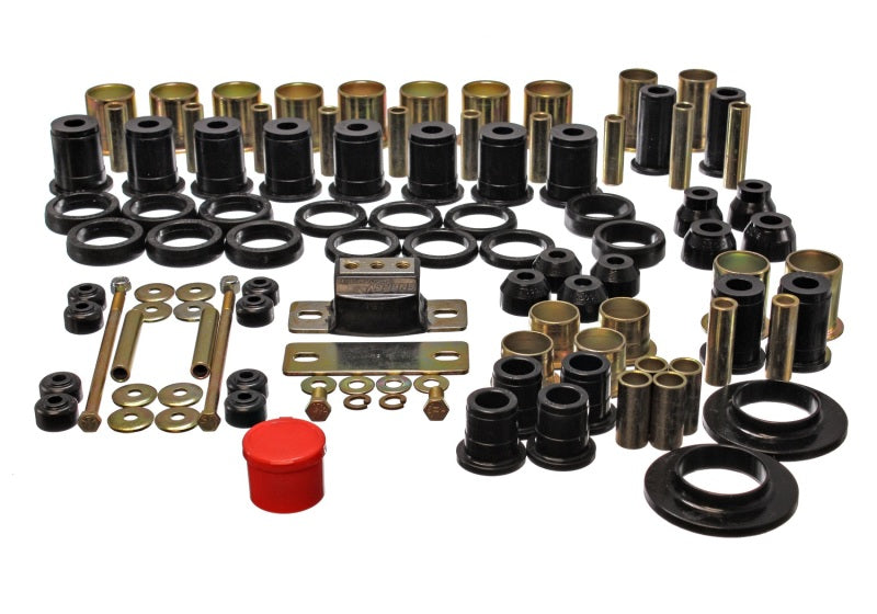 Energy Suspension 78-87 Oldsmobile Cutlass/442/F-85/Europa Black Hyper-flex Master Bushing Set Energy Suspension 78-87 Oldsmobile Cutlass/442/F-85/Europa Black Hyper-flex Master Bushing Set