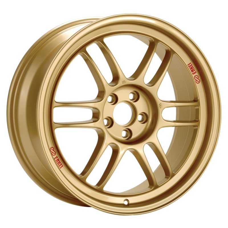 Enkei RPF1 17x8 5x100 45mm Offset 73mm Bore Gold Wheel 02-10 WRX & 04 STI Enkei RPF1 17x8 5x100 45mm Offset 73mm Bore Gold Wheel 02-10 WRX & 04 STI