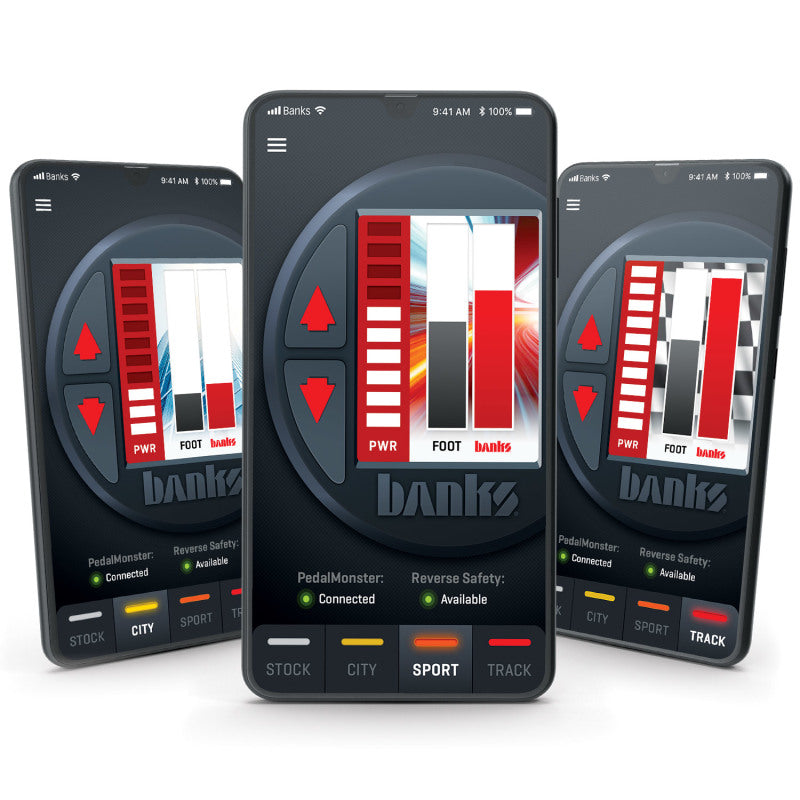 Banks Power Pedal Monster Kit (Stand-Alone) - TE Connectivity MT2 - 6 Way - Use w/iDash 1.8 Banks Power Pedal Monster Kit (Stand-Alone) - TE Connectivity MT2 - 6 Way - Use w/iDash 1.8