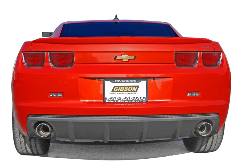 Gibson 2010 Chevrolet Camaro SS 6.2L 2.25in Cat-Back Dual Exhaust - Aluminized Gibson 2010 Chevrolet Camaro SS 6.2L 2.25in Cat-Back Dual Exhaust - Aluminized