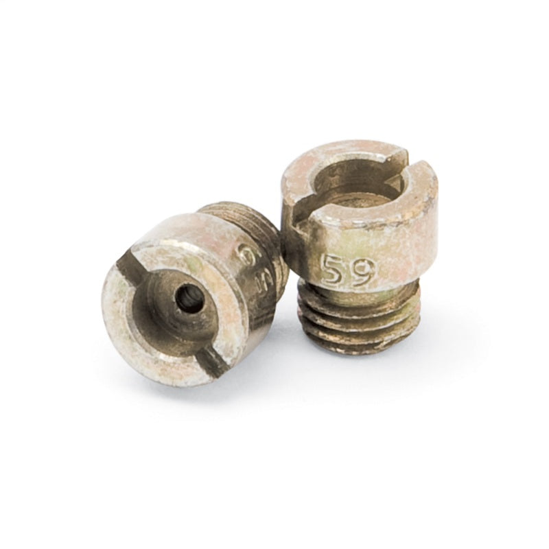 Edelbrock Standard Main Jets 1/4-32 Thread Jet 59 Size-0 058In Quantity-2 Edelbrock Standard Main Jets 1/4-32 Thread Jet 59 Size-0 058In Quantity-2