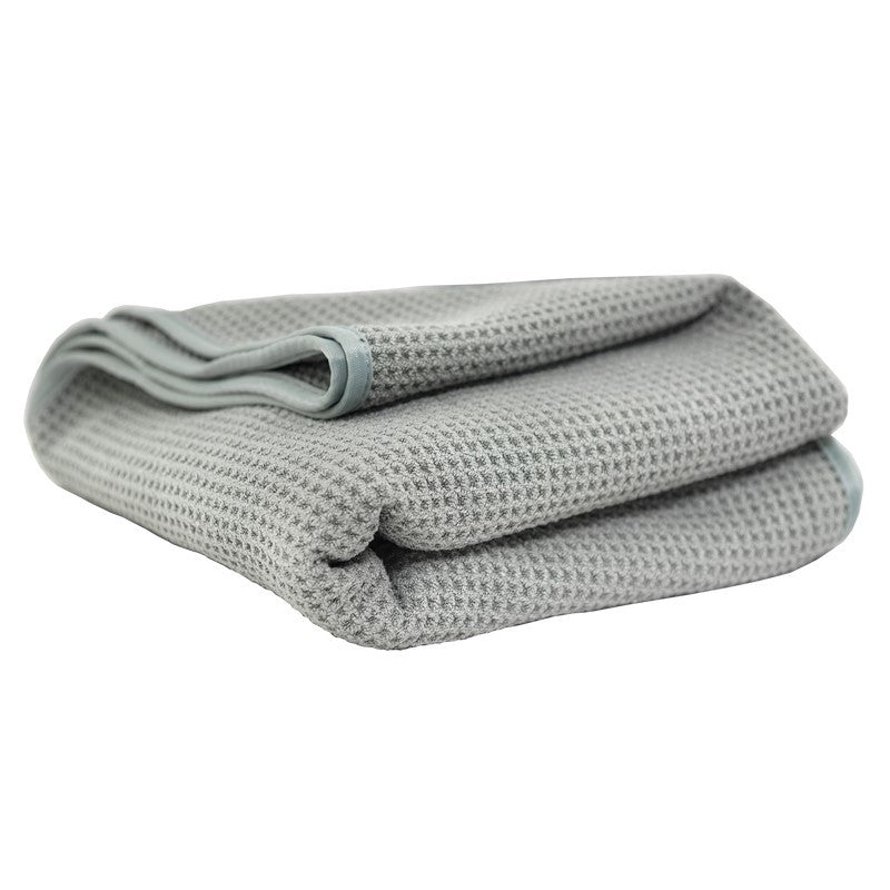 Chemical Guys Waffle Weave Gray Matter Microfiber Drying Towel - 36in x 25in Chemical Guys Waffle Weave Gray Matter Microfiber Drying Towel - 36in x 25in