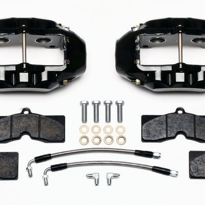 Wilwood D8-4 Rear Caliper Kit Black Corvette C2 / C3 65-82