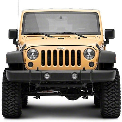 Raxiom 07-18 Jeep Wrangler JK Axial Series LED Turn Signals w/ Halo (Smoked)