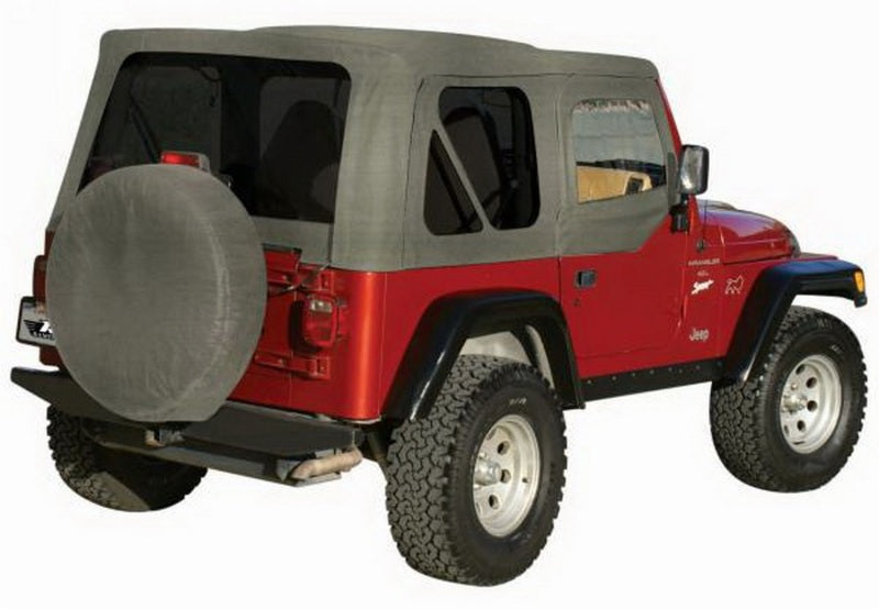 Rampage 1976-1983 Jeep CJ5 Complete Top - Grey Denim Rampage 1976-1983 Jeep CJ5 Complete Top - Grey Denim