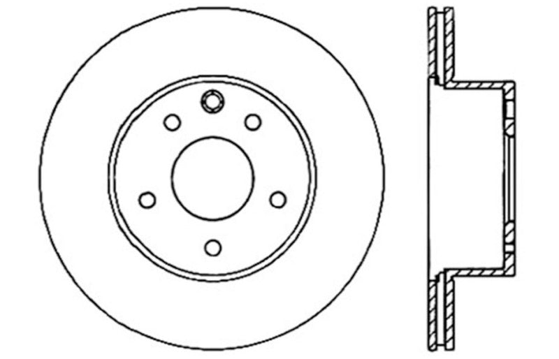 StopTech 08-09 Infiniti EX35 / 05-08 G35 / 09 G37 / 06-09 M35/M45 Drilled Right Rear Rotor StopTech 08-09 Infiniti EX35 / 05-08 G35 / 09 G37 / 06-09 M35/M45 Drilled Right Rear Rotor