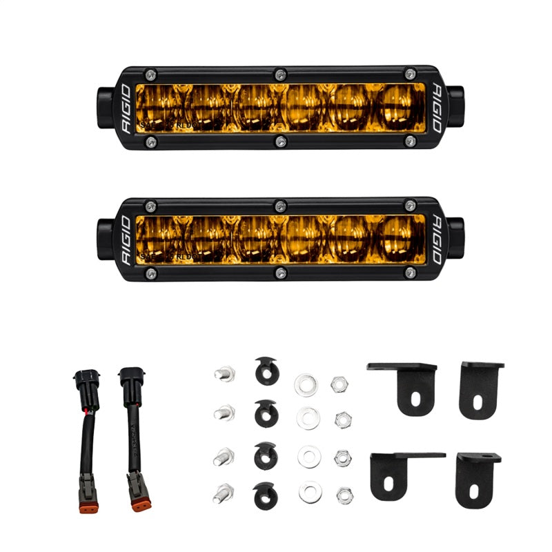 Rigid Industries 2022+ Toyota Tundra 6in SR-Series Selective Yellow Fog Light Kit Rigid Industries 2022+ Toyota Tundra 6in SR-Series Selective Yellow Fog Light Kit