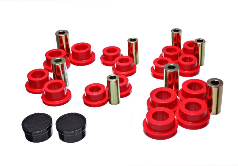 Energy Suspension 2016 Mazda Miata Red Front Control Arm Bushing Set Energy Suspension 2016 Mazda Miata Red Front Control Arm Bushing Set