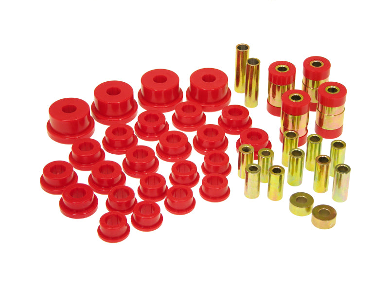 Prothane 95-99 Mitsubishi Eclipse Rear Upper/Lower Control Arm Bushings - Red Prothane 95-99 Mitsubishi Eclipse Rear Upper/Lower Control Arm Bushings - Red