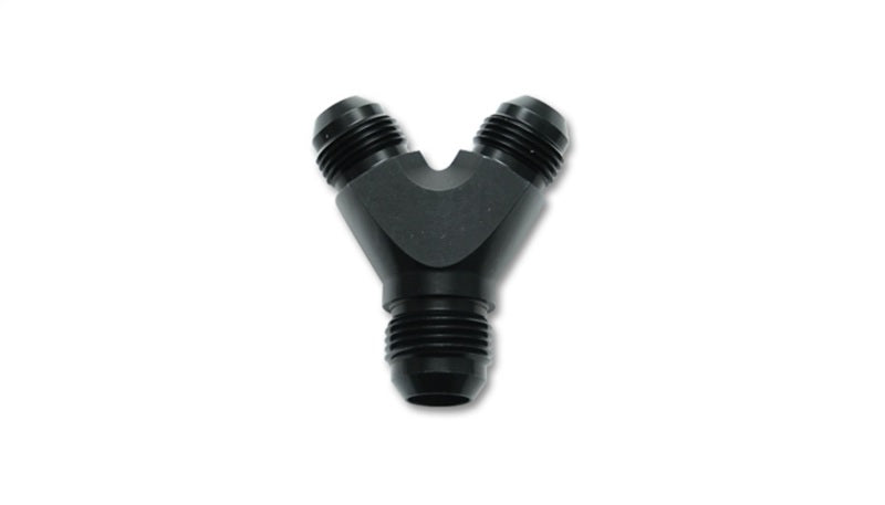 Vibrant -3AN x -3AN x -3AN Y-Adapter Fitting - Aluminum Vibrant -3AN x -3AN x -3AN Y-Adapter Fitting - Aluminum