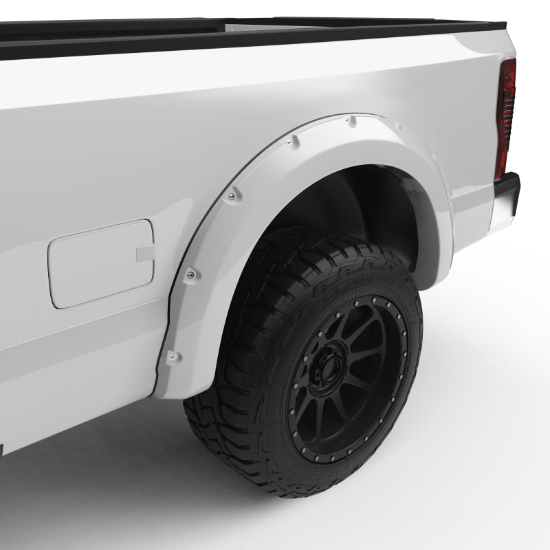 EGR 2017 Ford Super Duty Bolt-On Look Color Match Fender Flares - Set - Oxford White EGR 2017 Ford Super Duty Bolt-On Look Color Match Fender Flares - Set - Oxford White