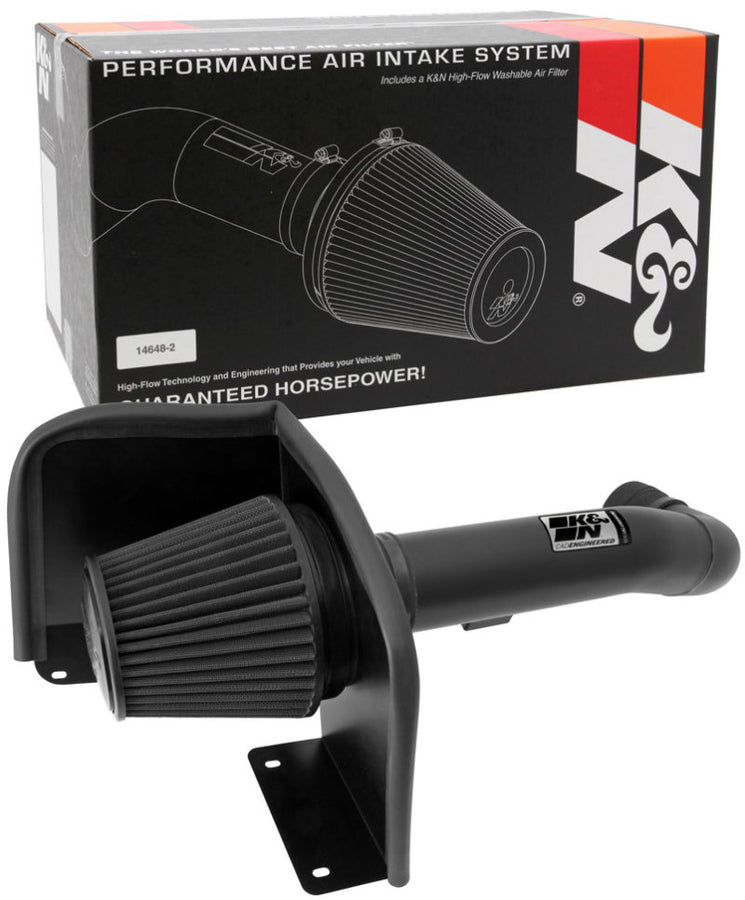K&N 09-13 Chevy Silverado 1500/Avalanche/Suburban / 09-13 GMC Yukon Black Perf Intake Kit K&N 09-13 Chevy Silverado 1500/Avalanche/Suburban / 09-13 GMC Yukon Black Perf Intake Kit