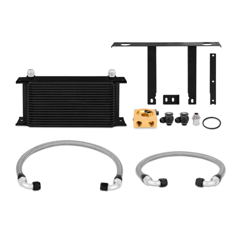 Mishimoto 10-12 Hyundai Genesis Coupe 2.0T Thermostatic Oil Cooler Kit - Black Mishimoto 10-12 Hyundai Genesis Coupe 2.0T Thermostatic Oil Cooler Kit - Black