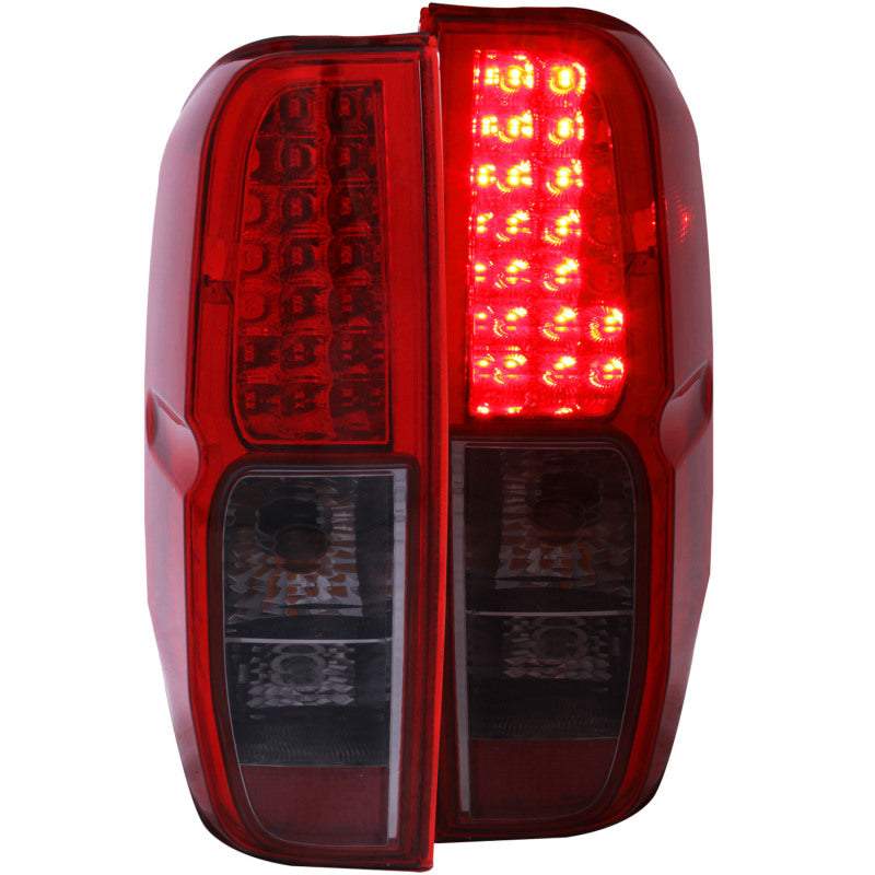 ANZO 2005-2008 Nissan Frontier LED Taillights Red/Smoke ANZO 2005-2008 Nissan Frontier LED Taillights Red/Smoke
