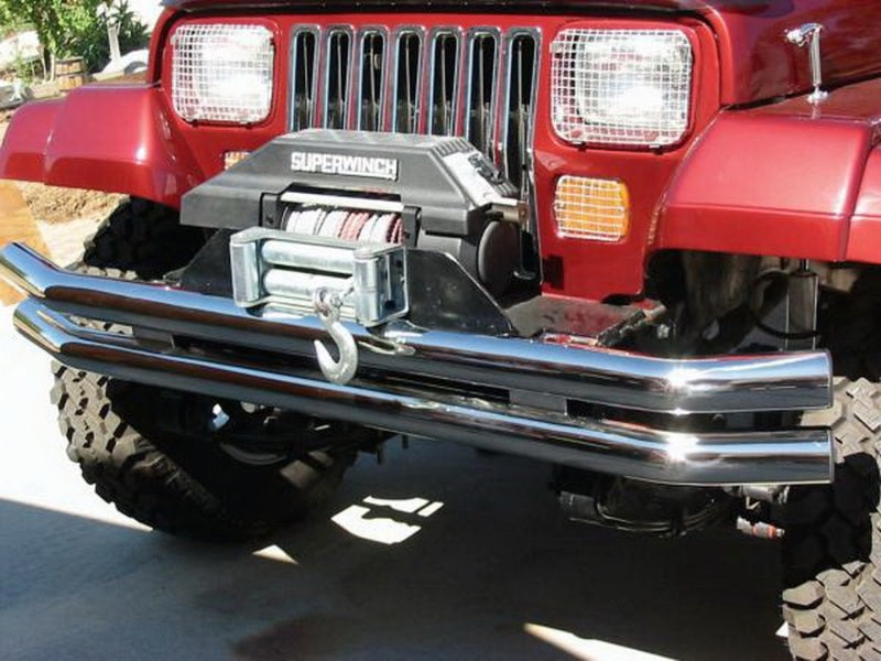 Rampage 1976-1983 Jeep CJ5 Double Tube Bumper - Stainless Rampage 1976-1983 Jeep CJ5 Double Tube Bumper - Stainless