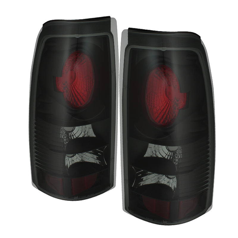 Spyder Chevy Silverado 1500 99-02 (Not Fit Stepside) Euro Style Tail Lights Blk Smke ALT-YD-CS99-BSM Spyder Chevy Silverado 1500 99-02 (Not Fit Stepside) Euro Style Tail Lights Blk Smke ALT-YD-CS99-BSM
