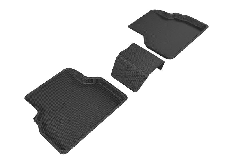 3D MAXpider 2015-2018 Audi Q3 Kagu 2nd Row Floormats - Black 3D MAXpider 2015-2018 Audi Q3 Kagu 2nd Row Floormats - Black