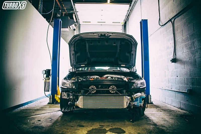 Turbo XS FMIC 2015-2017 Subaru STi - Wrinkle Black Pipes Turbo XS FMIC 2015-2017 Subaru STi - Wrinkle Black Pipes