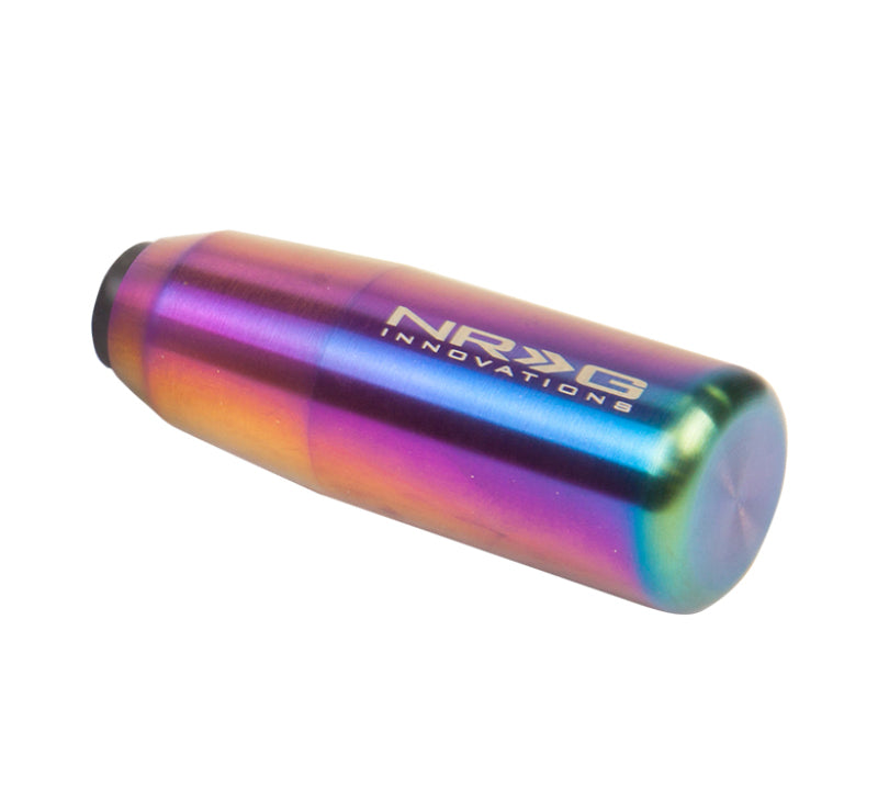 NRG Universal Short Shifter Knob - 3.5in. Length / Heavy Weight .85Lbs. - Multi Color/Neochrome NRG Universal Short Shifter Knob - 3.5in. Length / Heavy Weight .85Lbs. - Multi Color/Neochrome