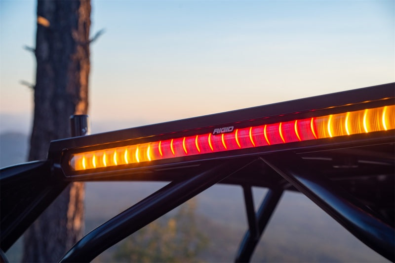 Rigid Industries 28in Chase Light Bar Universal - Rear Facing 27 Mode 5 Color LED Light Bar Rigid Industries 28in Chase Light Bar Universal - Rear Facing 27 Mode 5 Color LED Light Bar
