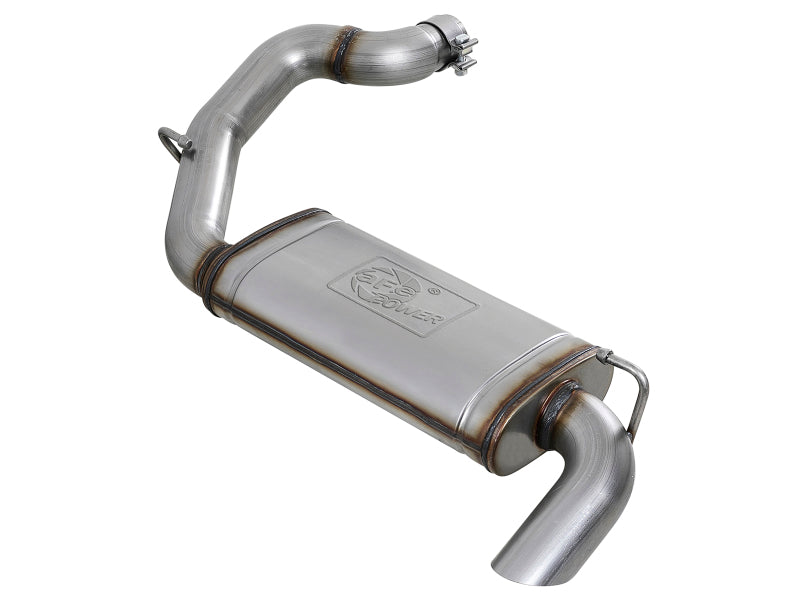 aFe MACH Force-Xp Hi-Tuck 3in 409 SS 18-20 Jeep Wrangler JL 2.0/3.6 Axle-Back Exhaust aFe MACH Force-Xp Hi-Tuck 3in 409 SS 18-20 Jeep Wrangler JL 2.0/3.6 Axle-Back Exhaust