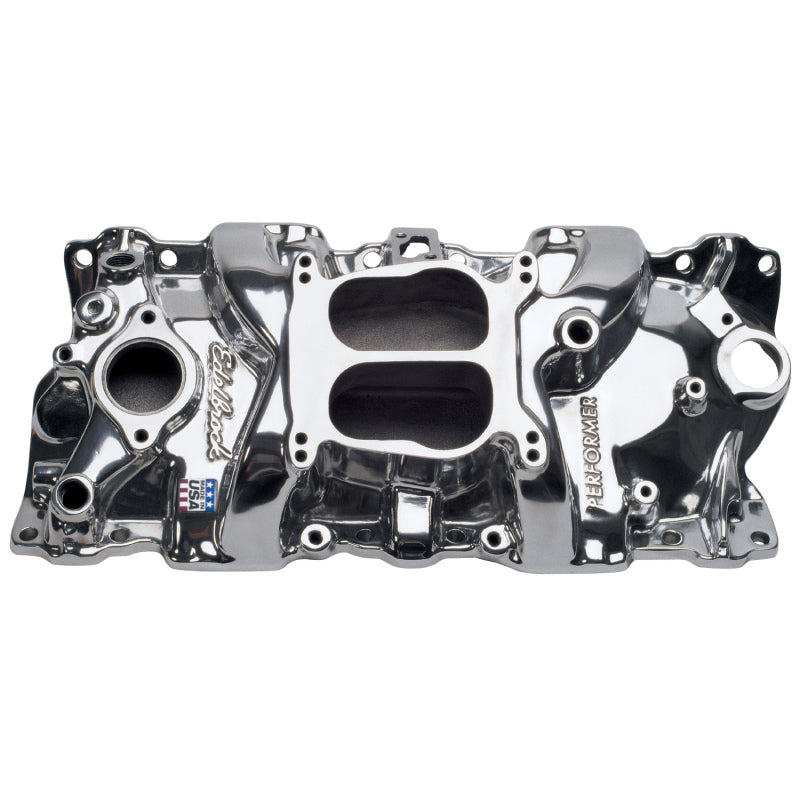 Edelbrock Performer Manifold Polished Edelbrock Performer Manifold Polished