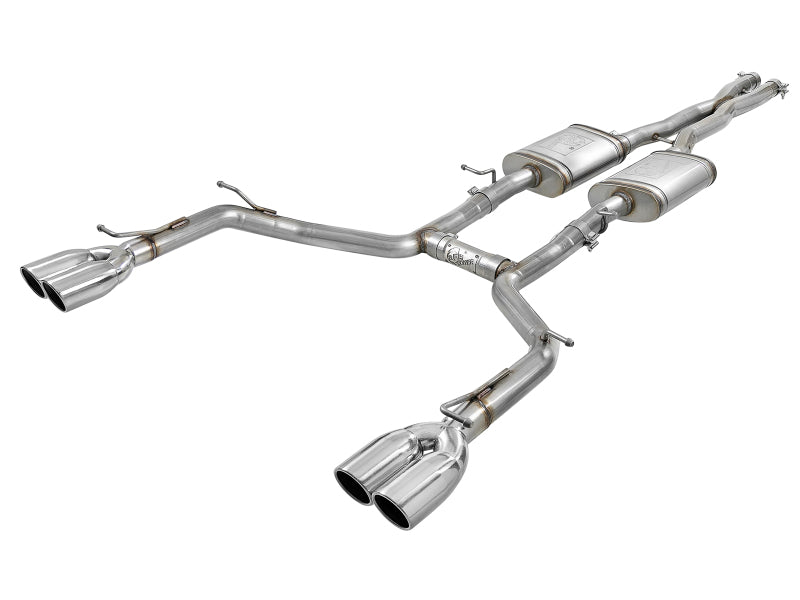aFe MACH Force-Xp 2-1/2in 304 SS Cat-Back Exhaust 15-19 Dodge Challenger V6-3.6L - Polished Tip aFe MACH Force-Xp 2-1/2in 304 SS Cat-Back Exhaust 15-19 Dodge Challenger V6-3.6L - Polished Tip