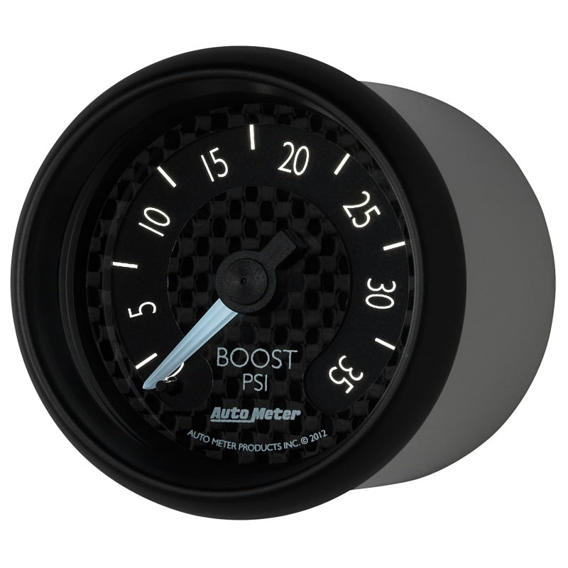 Autometer GT Series 52mm Mechanical 0-35 psi Boost Gauge Autometer GT Series 52mm Mechanical 0-35 psi Boost Gauge