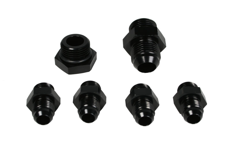 Aeromotive A4 Regulator Fitting Kit (for two (2) carbs) (4) AN-06/(1) AN-10/(1) AN-10 Plug) Aeromotive A4 Regulator Fitting Kit (for two (2) carbs) (4) AN-06/(1) AN-10/(1) AN-10 Plug)