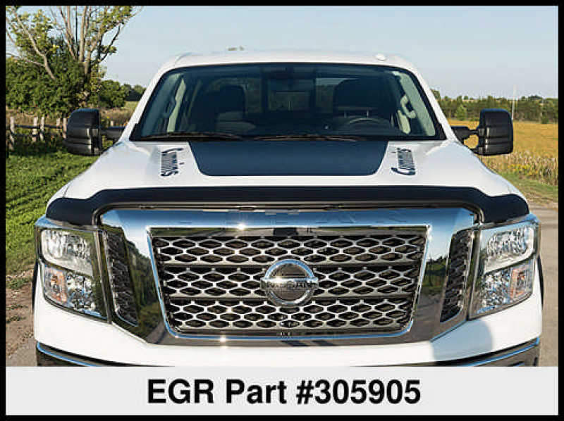 EGR 16+ Nissan Titan XD Superguard Hood Shield - Matte EGR 16+ Nissan Titan XD Superguard Hood Shield - Matte