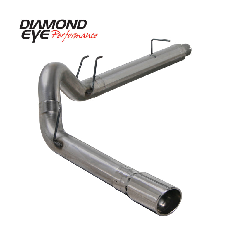 Diamond Eye KIT 5in DPF-BACK SGL SS 08-09 6 4L F250-F350 PCKGD BX46X14X14OD EL-PL Diamond Eye KIT 5in DPF-BACK SGL SS 08-09 6 4L F250-F350 PCKGD BX46X14X14OD EL-PL