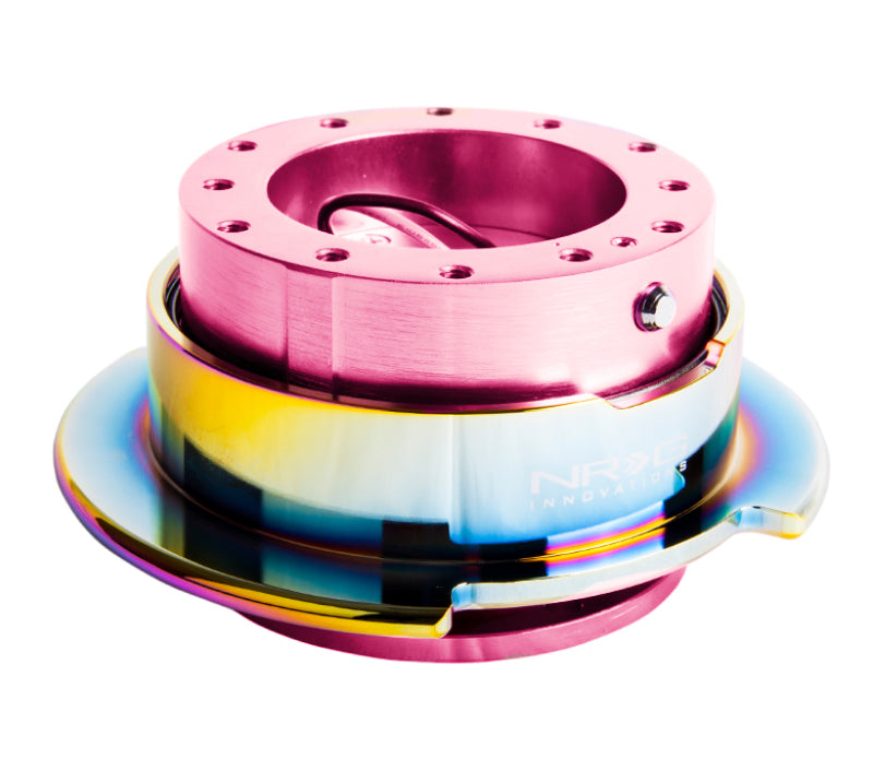 NRG Quick Release Gen 2.5 - Pink Body / Neochrome Ring NRG Quick Release Gen 2.5 - Pink Body / Neochrome Ring
