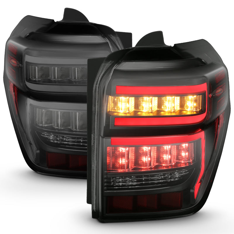 ANZO 2014-2020 Toyota 4Runner T.L Black Housing Smoke Lens Red Light Bar W/Sequential ANZO 2014-2020 Toyota 4Runner T.L Black Housing Smoke Lens Red Light Bar W/Sequential