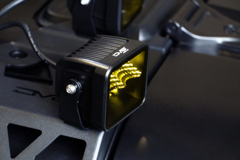 DV8 Offroad 3in Elite Series LED Amber Pod Light DV8 Offroad 3in Elite Series LED Amber Pod Light