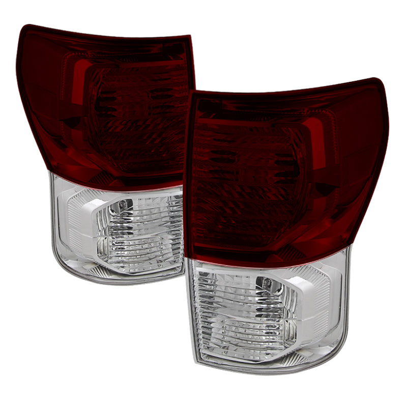 Xtune Toyota Tundra 2007-2013 OEM Style Tail Lights Red Smoked ALT-JH-TTU10-OE-RSM Xtune Toyota Tundra 2007-2013 OEM Style Tail Lights Red Smoked ALT-JH-TTU10-OE-RSM