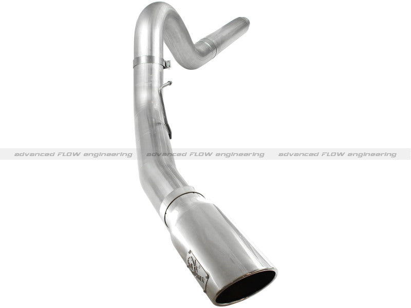 aFe Atlas 5in DPF-Back Aluminized Steel Exh Sys, Ford Diesel Trucks 08-10 V8-6.4L (td) Polished tip aFe Atlas 5in DPF-Back Aluminized Steel Exh Sys, Ford Diesel Trucks 08-10 V8-6.4L (td) Polished tip
