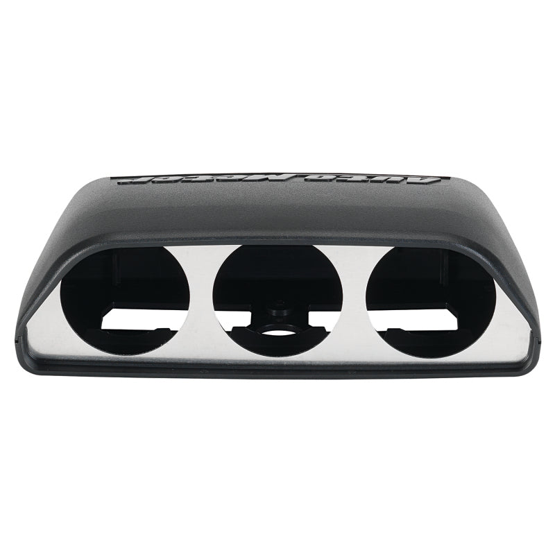 Autometer 08-11 Dodge Challenger Black Triple Dash Pod Autometer 08-11 Dodge Challenger Black Triple Dash Pod