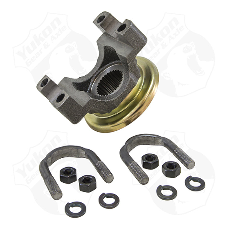 Yukon Gear Yoke For 8.2in Bop Diff / Mech 3R U/Joint Size / U/Bolt Design Yukon Gear Yoke For 8.2in Bop Diff / Mech 3R U/Joint Size / U/Bolt Design