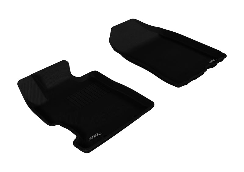3D MAXpider 2006-2011 Honda Civic Kagu 1st Row Floormat - Black 3D MAXpider 2006-2011 Honda Civic Kagu 1st Row Floormat - Black