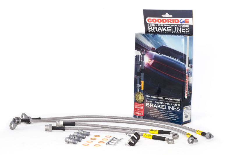 Goodridge 06-19 Mazda MX-5 Miata NC/ND Stainless Steel Brake Line Kit Goodridge 06-19 Mazda MX-5 Miata NC/ND Stainless Steel Brake Line Kit