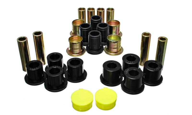 Energy Suspension 87-04 Dodge Dakota / 98-03 Durango 4WD Black Front End Control Arm Bushing Set Energy Suspension 87-04 Dodge Dakota / 98-03 Durango 4WD Black Front End Control Arm Bushing Set