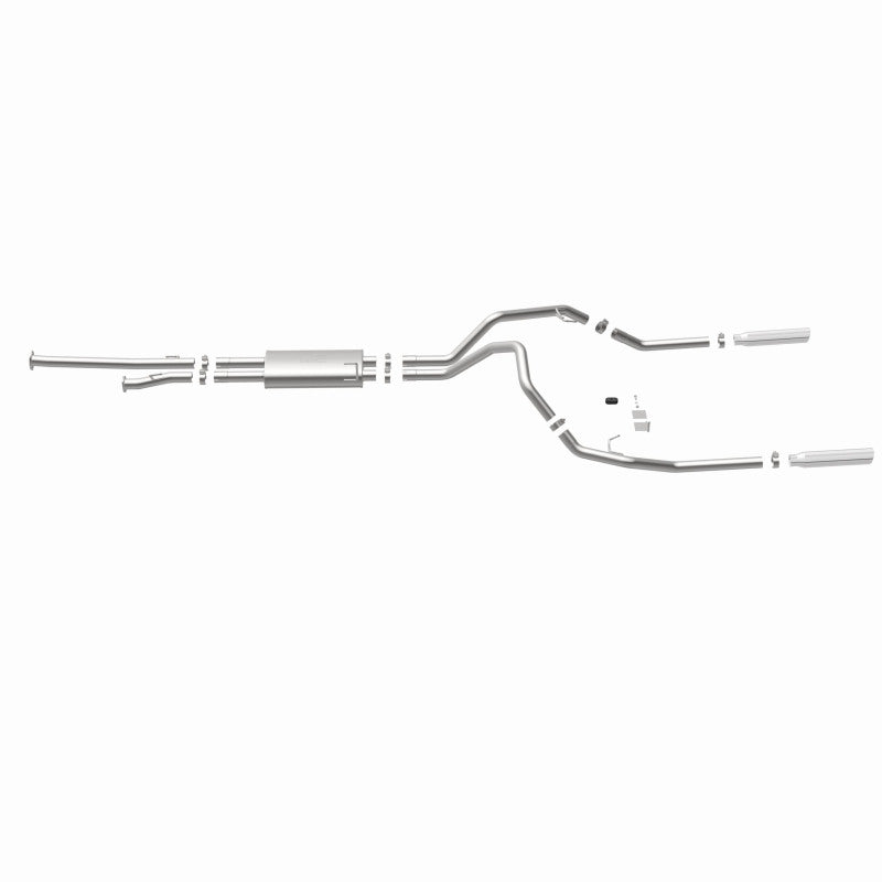 MagnaFlow 14 Toyota Tundra V8 4.6L/5.7L Stainless Cat Back Exhaust Dual Split Rear Exit MagnaFlow 14 Toyota Tundra V8 4.6L/5.7L Stainless Cat Back Exhaust Dual Split Rear Exit