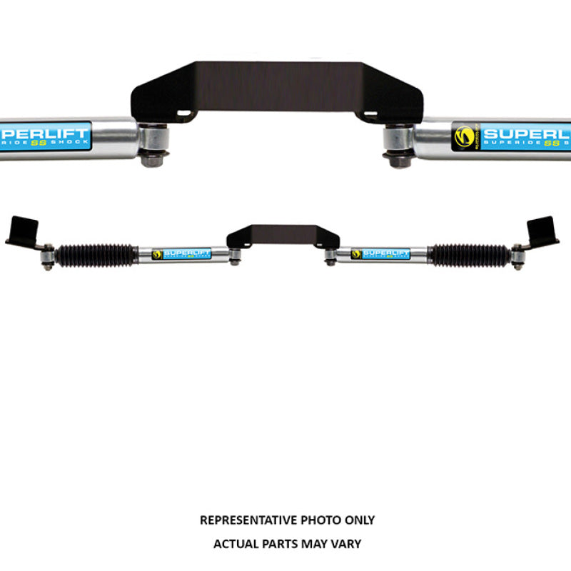 Superlift 09-13 Ram 2500/3500 4WD Dual Steering Stabilizer Kit - SR SS by Bilstein (Gas) Superlift 09-13 Ram 2500/3500 4WD Dual Steering Stabilizer Kit - SR SS by Bilstein (Gas)