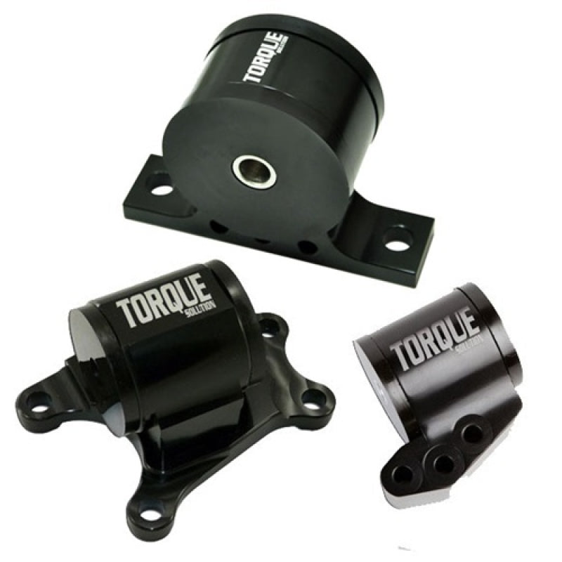 Torque Solution Billet Aluminum 3 piece Engine Mount Kit: Mitsubishi Evolution VII-IX 2001-2006 Torque Solution Billet Aluminum 3 piece Engine Mount Kit: Mitsubishi Evolution VII-IX 2001-2006