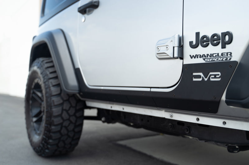 DV8 Offroad 18-23 Jeep Wrangler JL Rock Skins (2 Door Only) DV8 Offroad 18-23 Jeep Wrangler JL Rock Skins (2 Door Only)