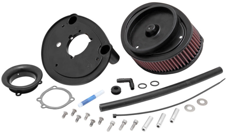 K&N Oval Red 9in Intake System for Harley Davidson K&N Oval Red 9in Intake System for Harley Davidson