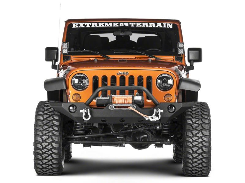 Raxiom 07-18 Jeep Wrangler JK Windshield Mounted Dual Light Brackets Raxiom 07-18 Jeep Wrangler JK Windshield Mounted Dual Light Brackets