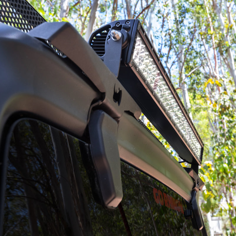 Go Rhino 18-20 Jeep Wrangler JL/JLU Light Mount - up to 30in LED Go Rhino 18-20 Jeep Wrangler JL/JLU Light Mount - up to 30in LED