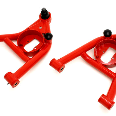 BMR 64-72 A-Body Non-Adj. Lower A-Arms (Polyurethane) - Red