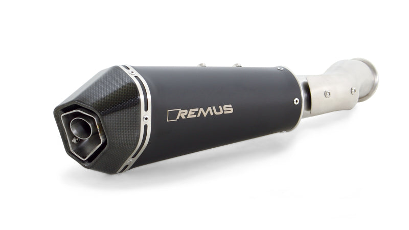 Remus 2018 KTM 790 Duke 77 kW (Euro 4) Hypercone Black Slip On w/Heat Shield Remus 2018 KTM 790 Duke 77 kW (Euro 4) Hypercone Black Slip On w/Heat Shield